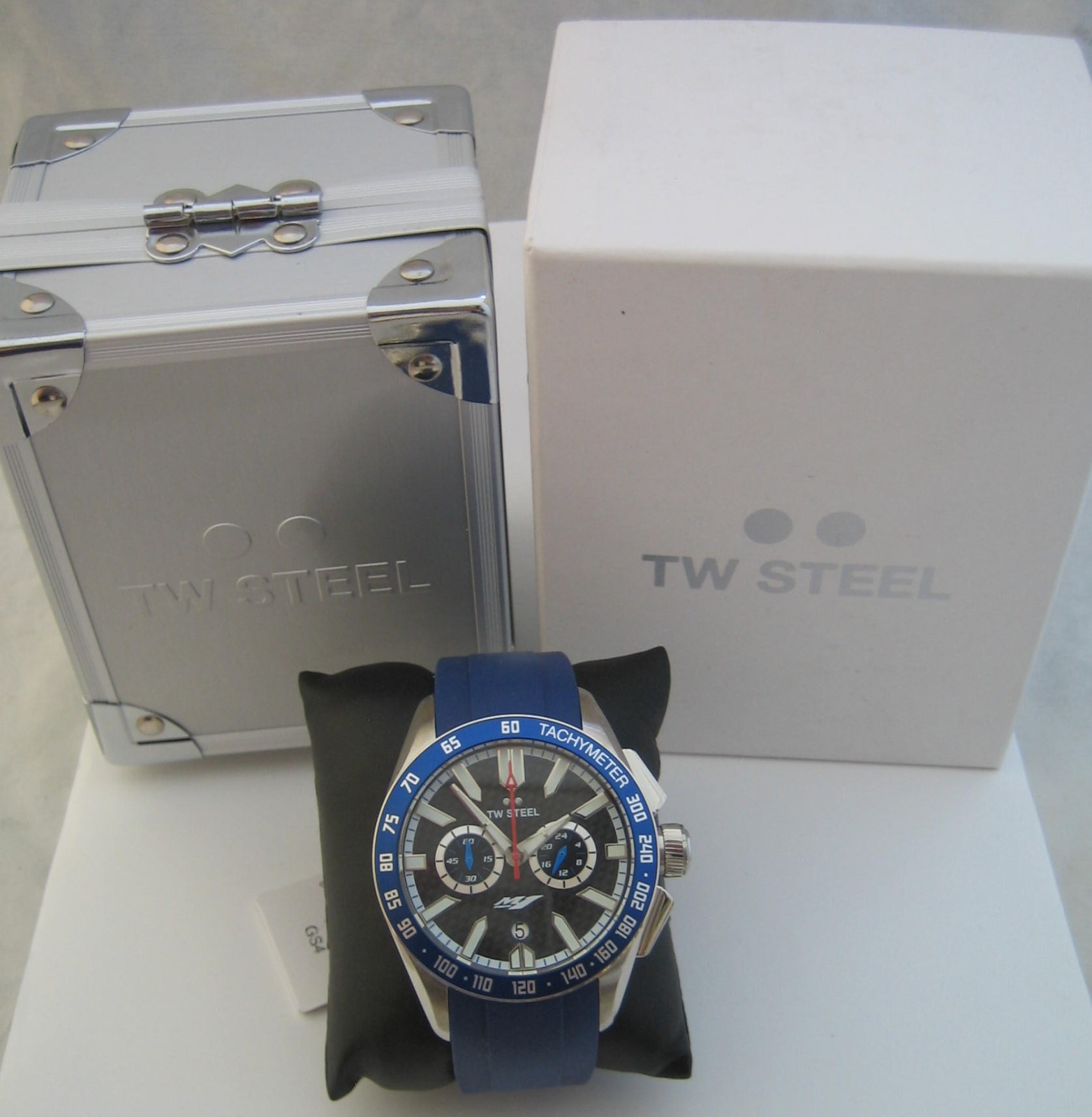 TW STEEL WATCH MENS YAMAHA FACTORY RACING GS4 CHRONOGRAPH QUARTZ GENUINE