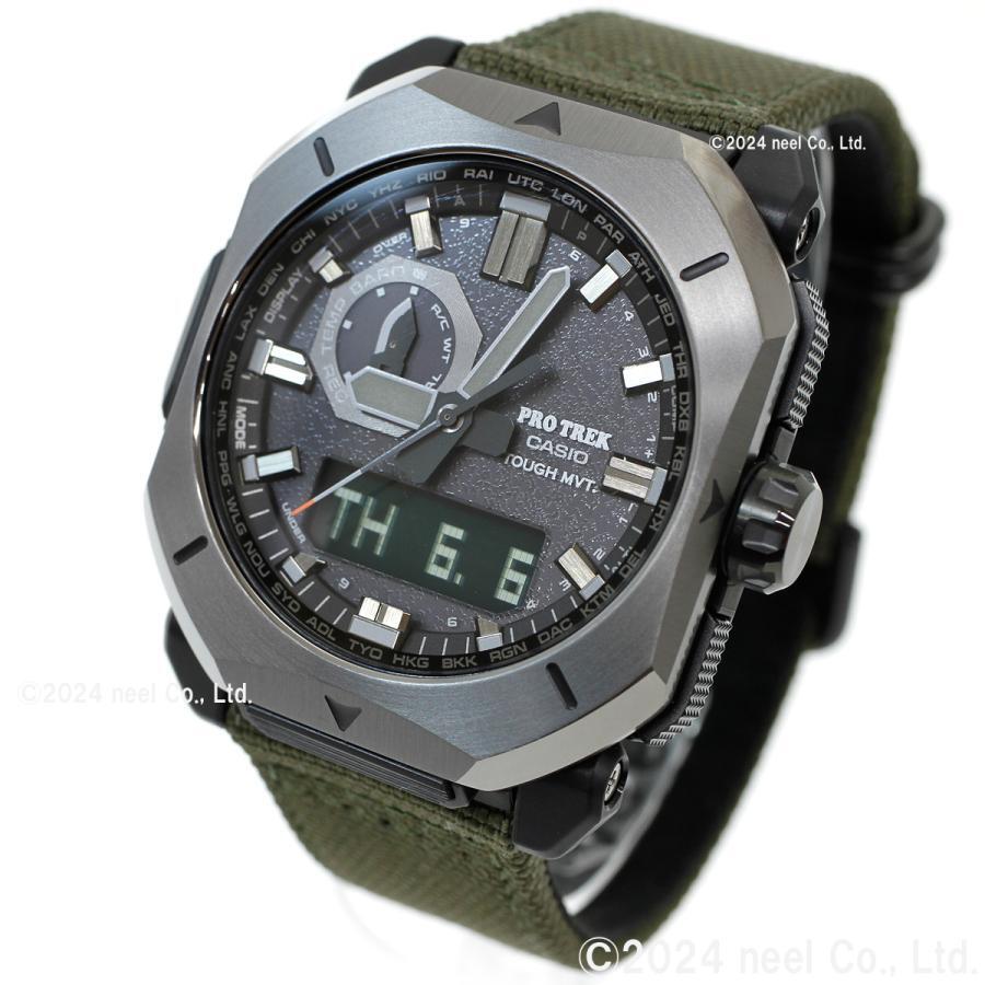 CASIO PRO TREK PRW-6900YB-3JF Men Watch CORDURA Band Radio Solar Analog Digital