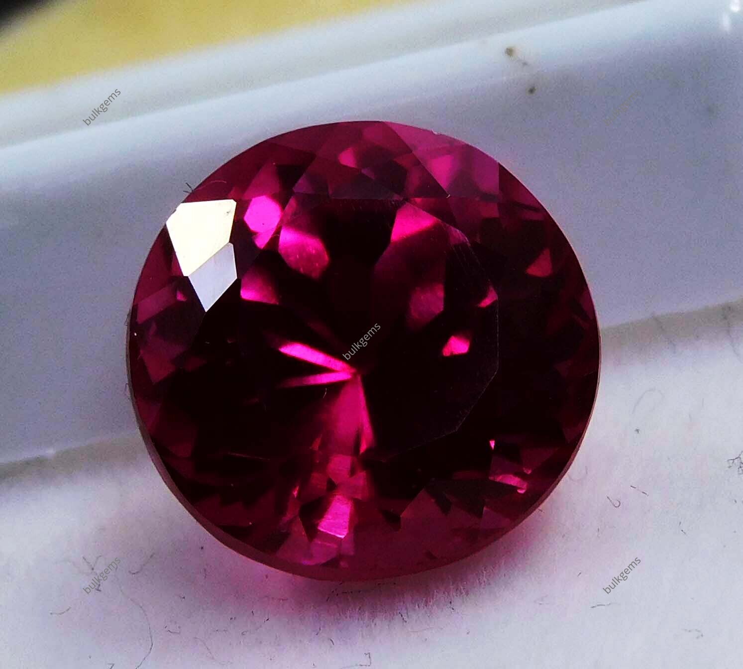 Extremely Rare Pink Sapphire Round Cut 10 Ct NATURAL Loose CERTIFIED Gemstone