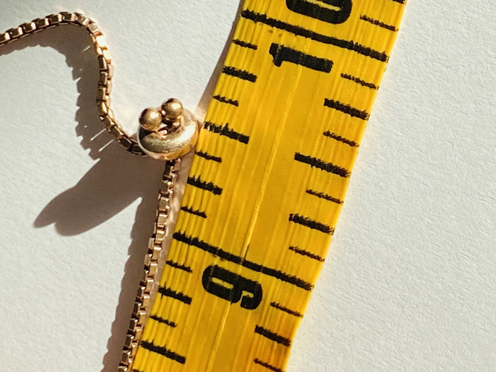 925 Sterling Silver Rose Gold Color Vermeil Evil eye Link Chain Bolo Bracelet