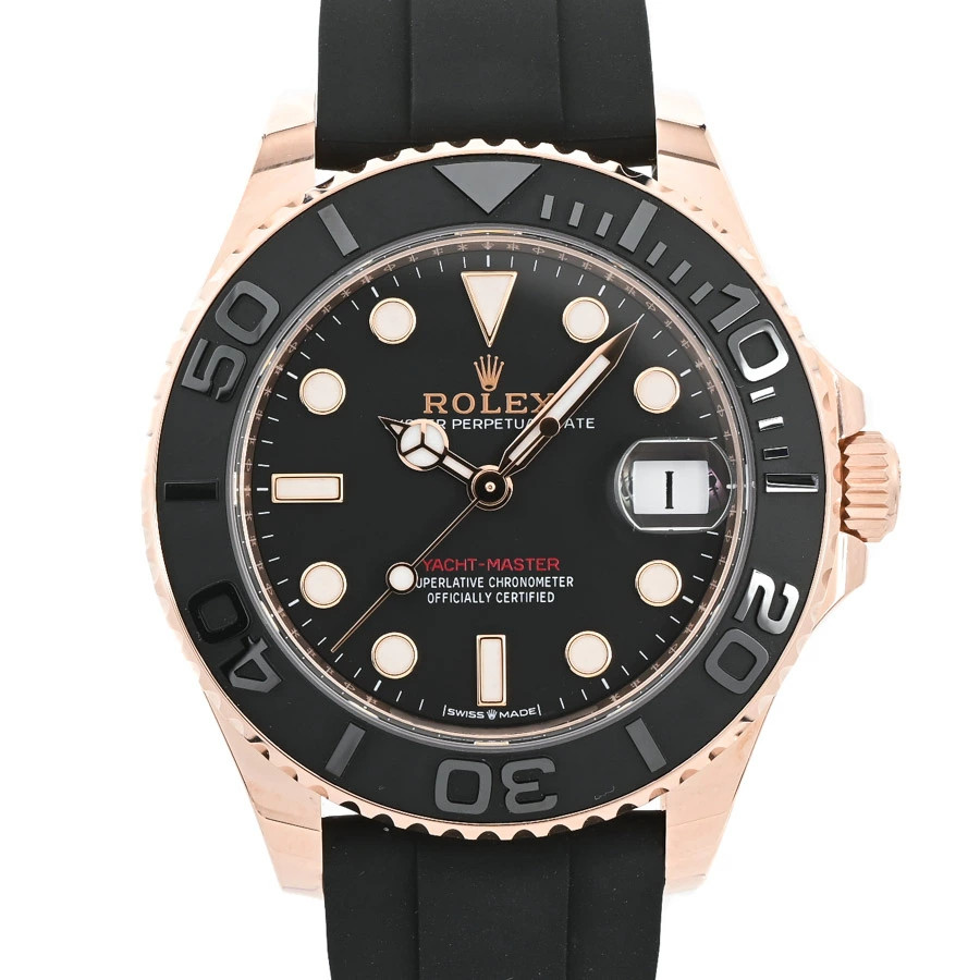 ROLEX Rolex 268655 Black Case Size 37mm Wrist Size 16cm Men’s Used Watch #7111