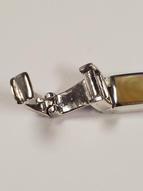 Sterling Silver 7.5″ Tennis Style Bracelet 13.0 Gr.