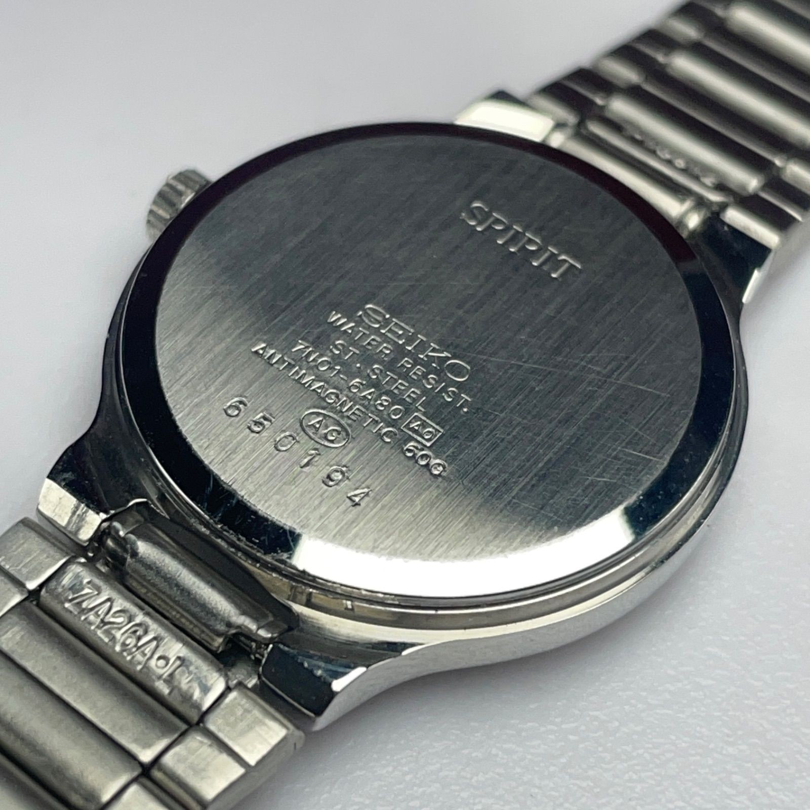 Battery Changed SEIKO Spirit Bracelet Quartz Vintage Antique Wristwatch QZ Worki