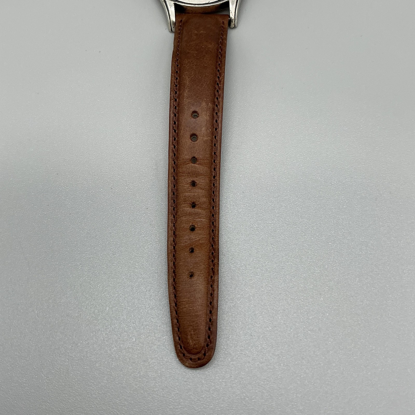 Fossil University Tennessee Mens Watch 35mm T Logo Dial Leather New Battery
