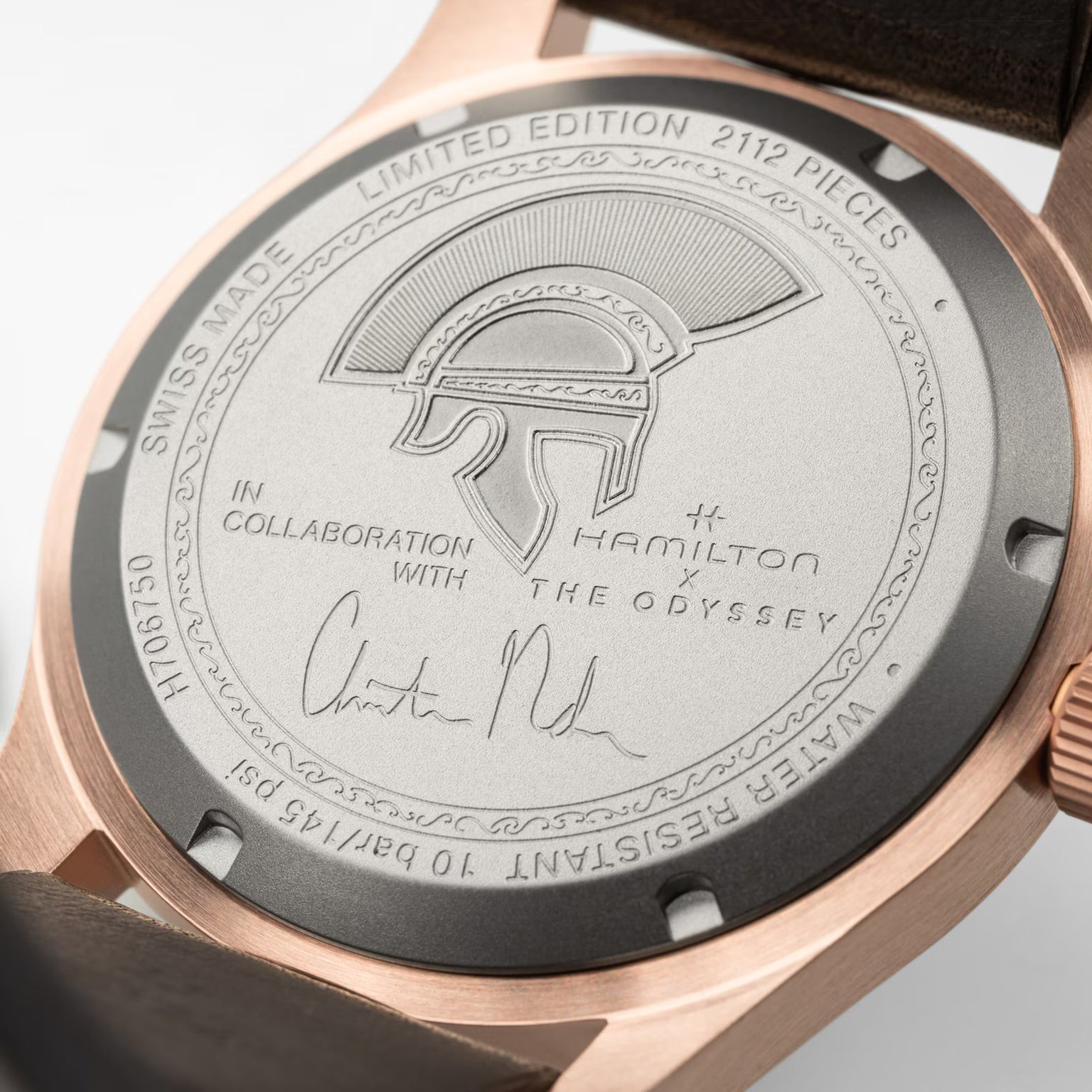 Hamilton x The Odyssey Limited Edition Watch 2112 Pieces