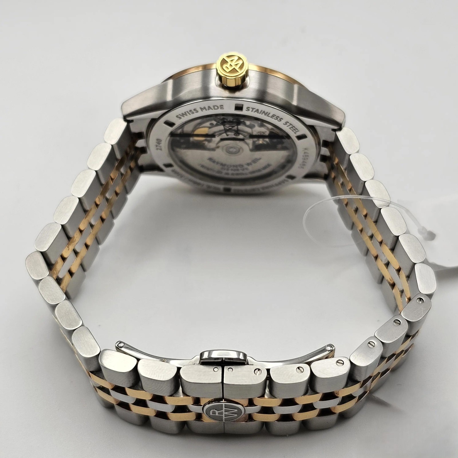 Raymond Weil Freelancer Steel Black Dial Automatic Mens Watch 2740-SP5-20011