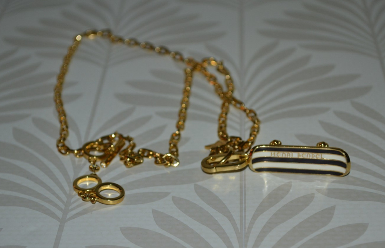 Henri Bendel Skateboard Pendant Necklace