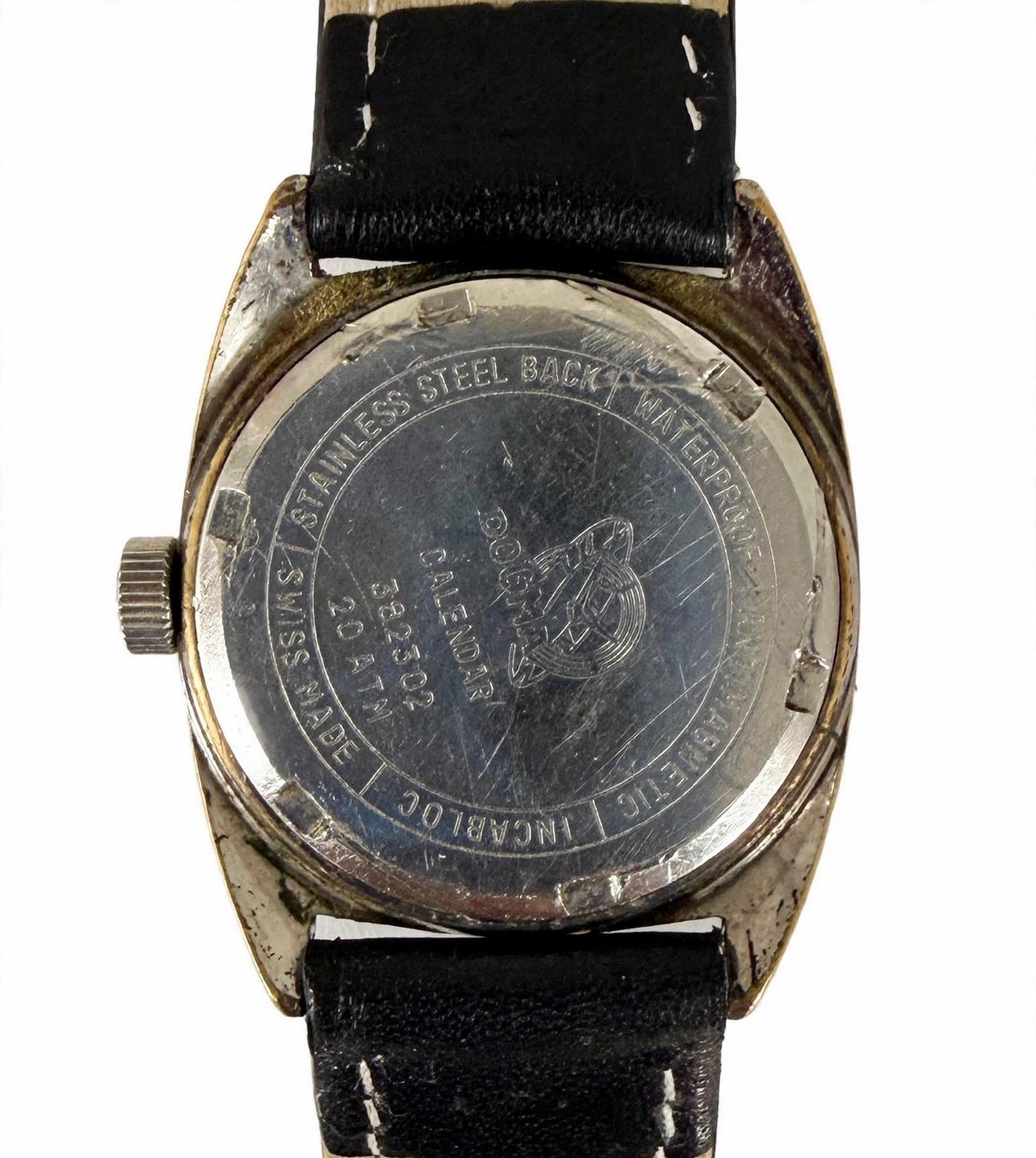 Dogma Vintage Calendar Watch 382302 AS 1780/81 Working