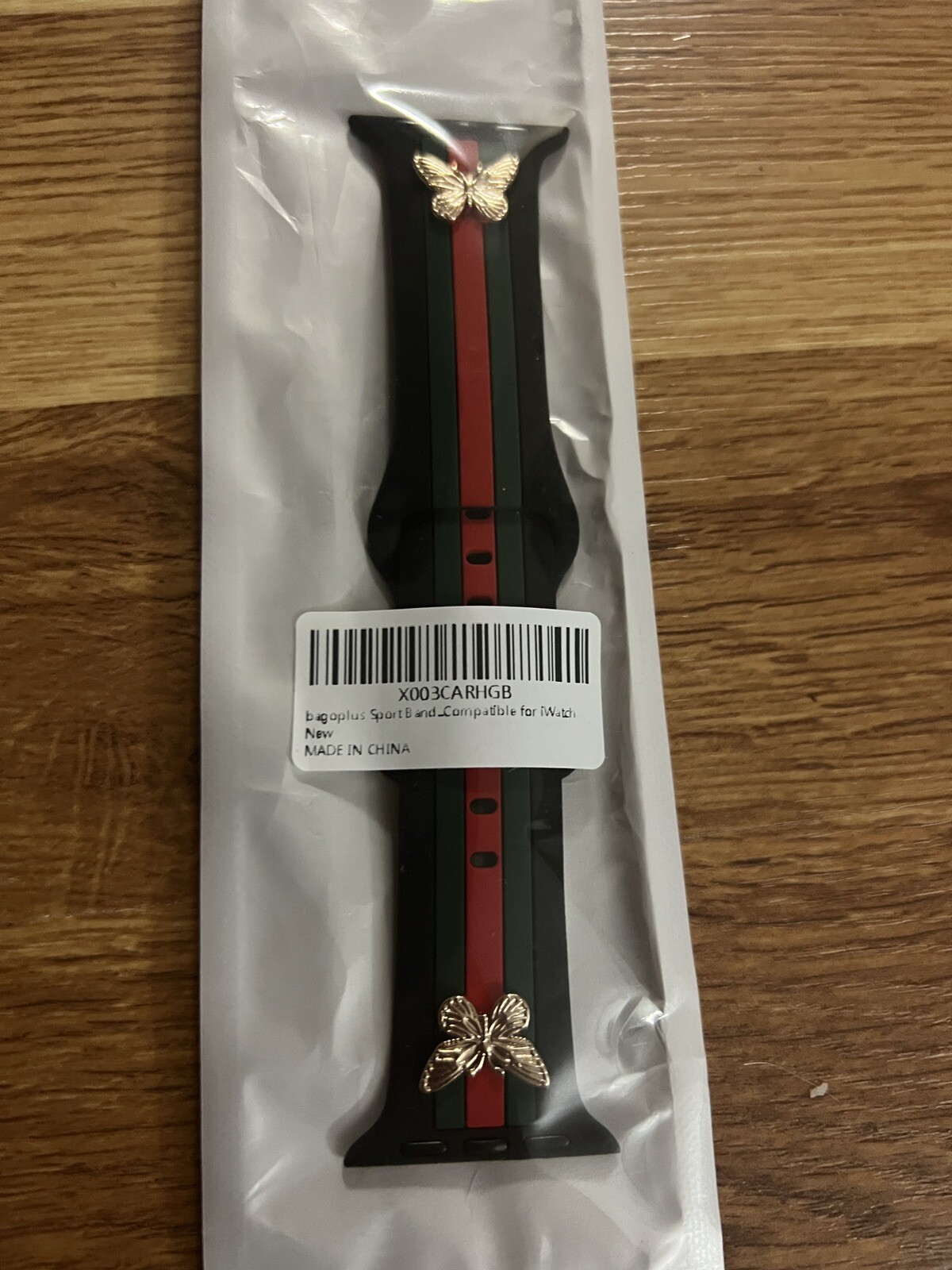 Designer Band with Charms Decor Compatible with Apple Watch Band 38mm 40mm 41mm