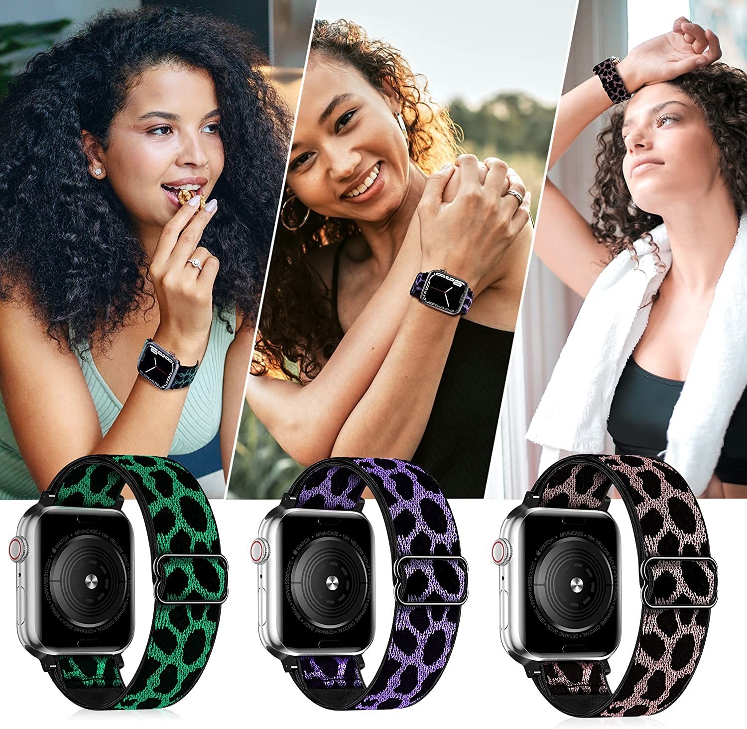 Nylon Loop Strap for Apple Watch Band Ultra SE 40/41/42/44/45/49mm