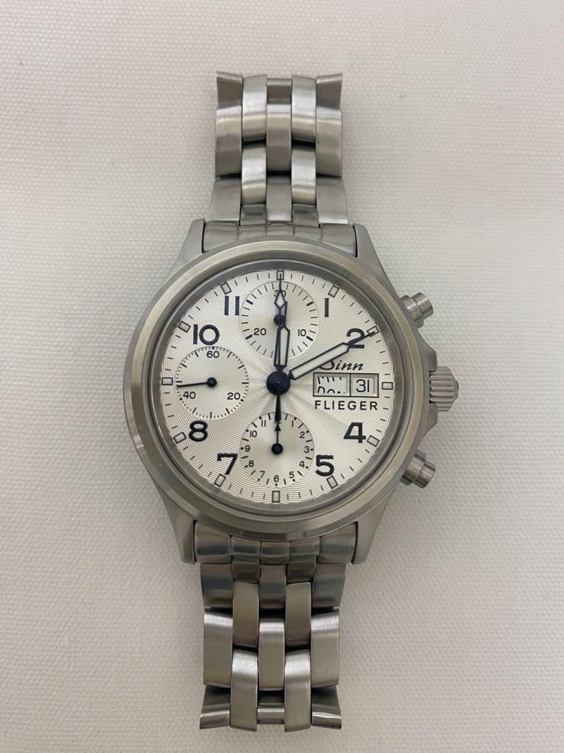 Sinn 356 SA Flieger III Silver Dial 38.5mm Automatic Pilot Watch #093