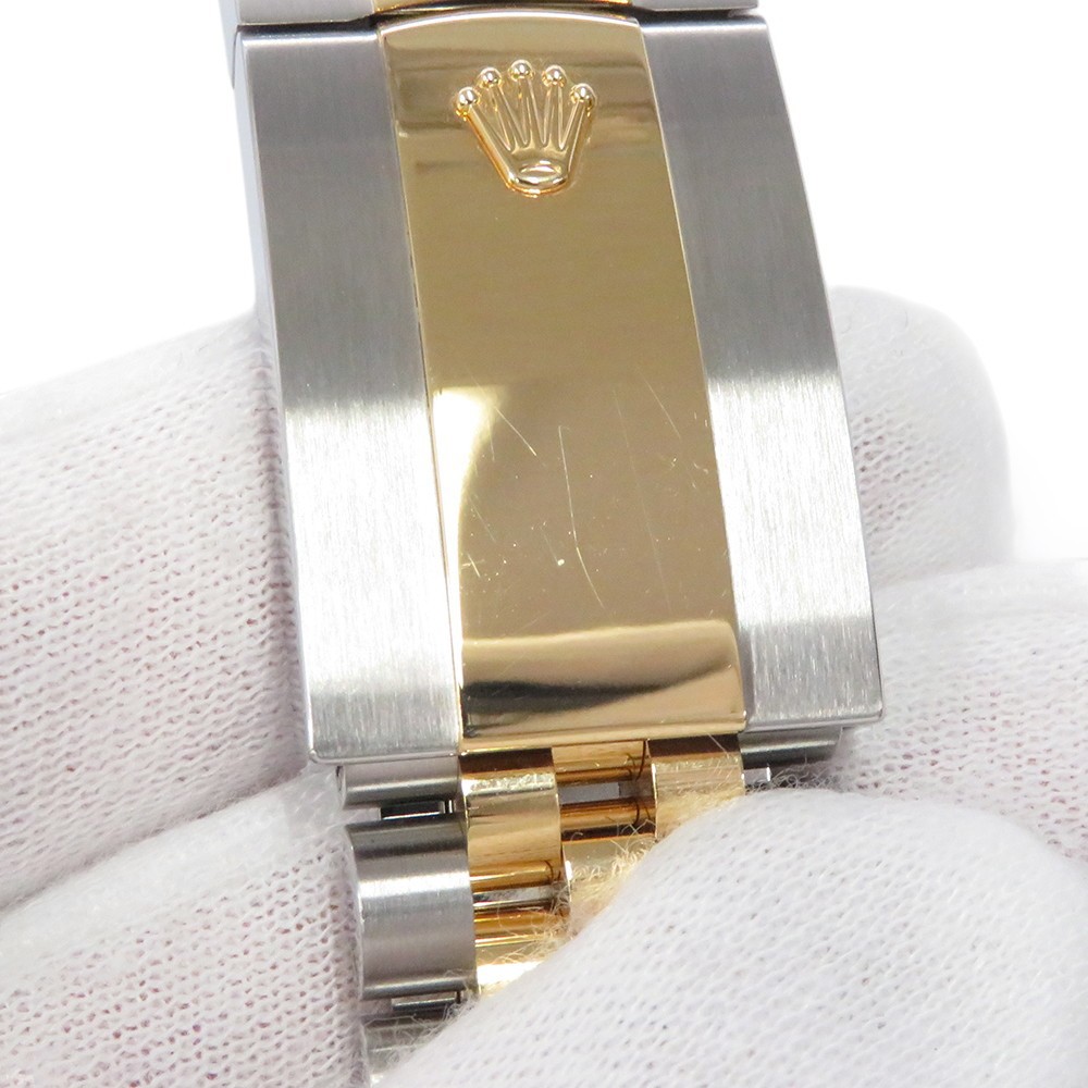 ROLEX Sky-Dweller 42mm Stainless Steel 18K White Gold White Dial 336933