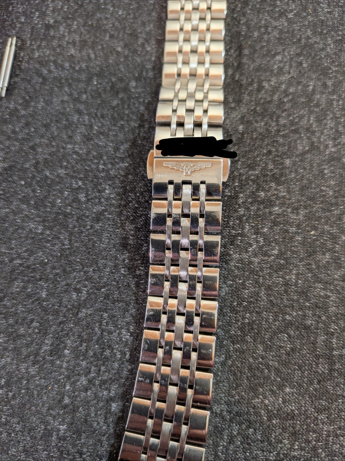 Aftermarket Longines 16mm Metal Strap For Longines Master Collection Models L2