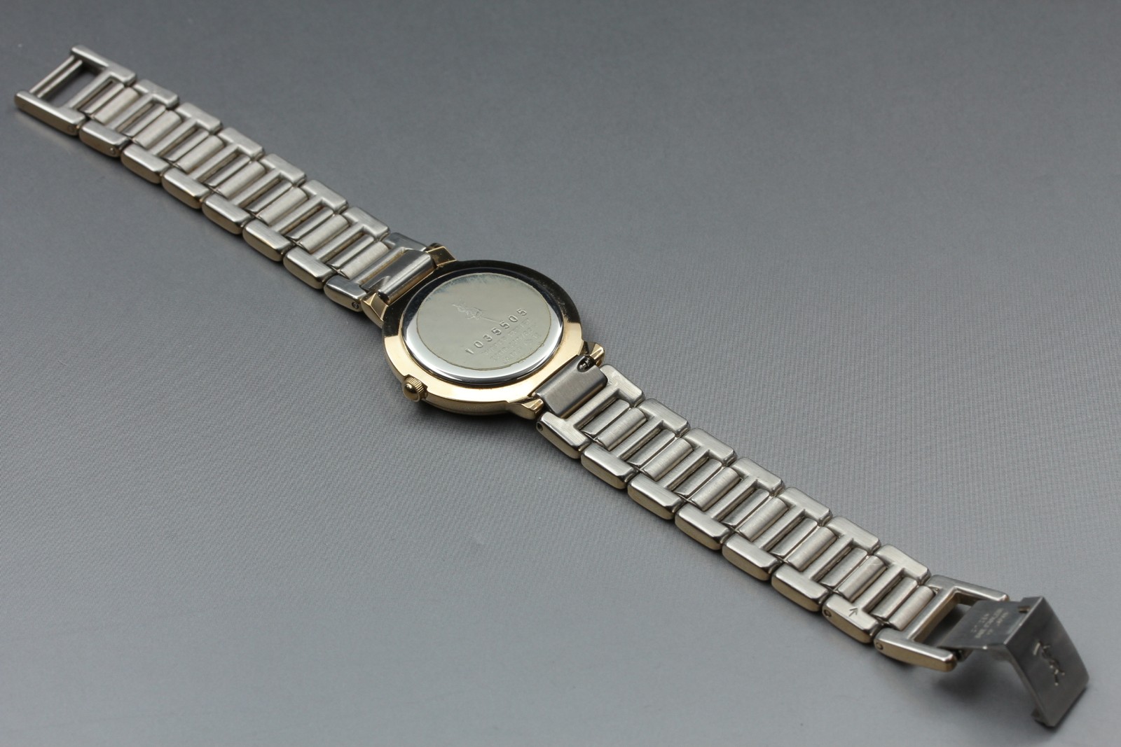 Vintage [N MINT] Yves Saint Laurent 2200-229789Y White 24mm Quartz Ladies Watch