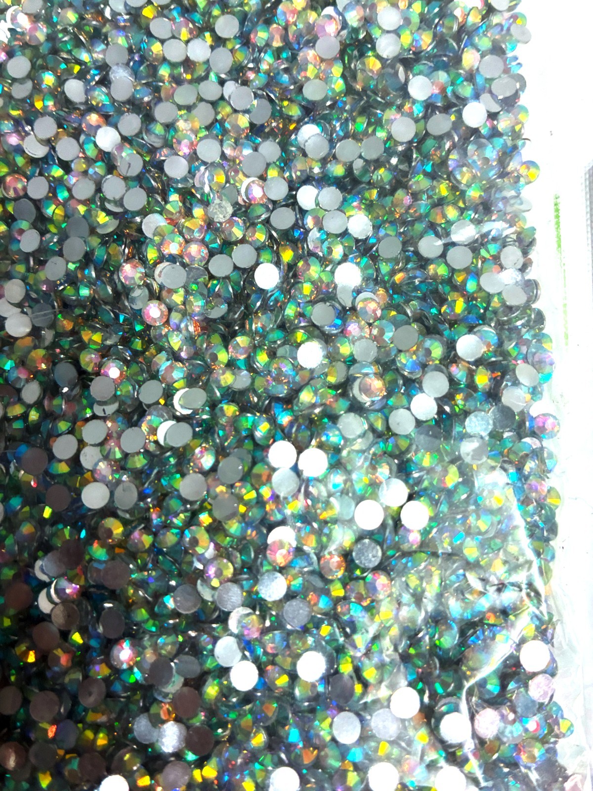 56,700 Flat Back Rhinestones Lot Dance Costume Bedazzle acrylic 2mm 3mm 4mm 6mm