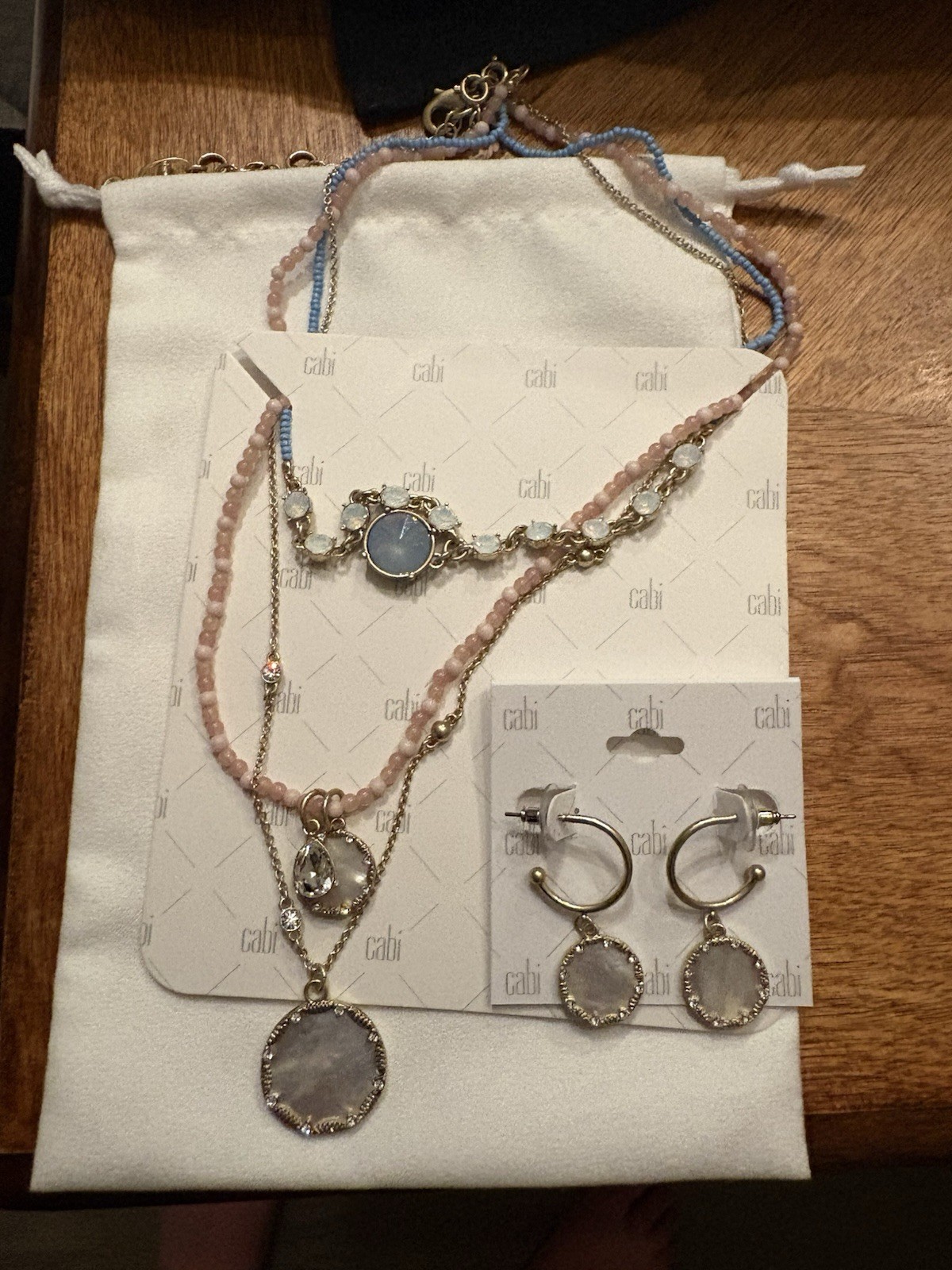 CAbi Dress Up Necklace And earrings, Styles 2297 And 2298, New. Sold out S26