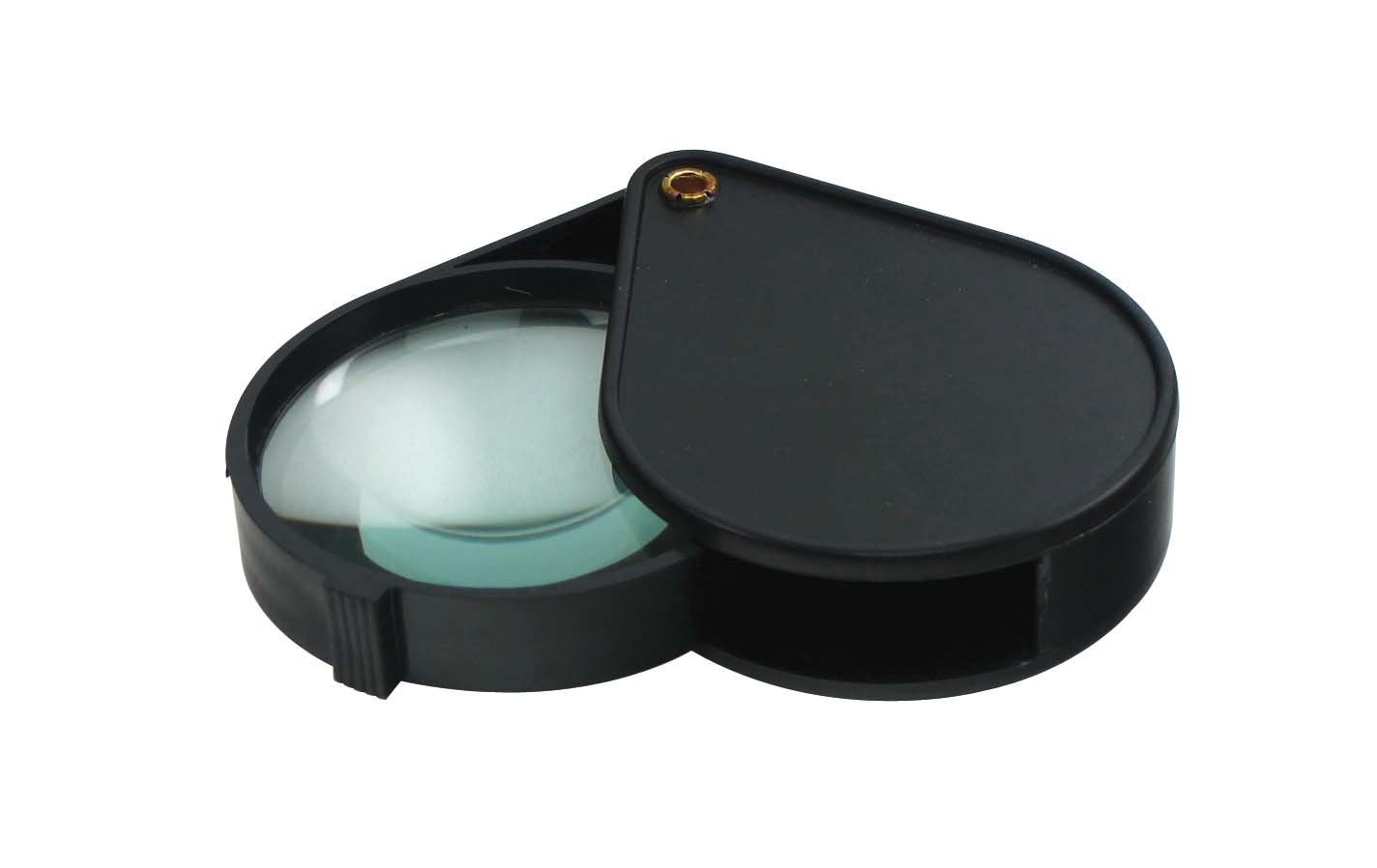 6PK 4X 2″ Folding Pocket Magnifier Jewelry Loupe Optical Magnifying Glass Lens