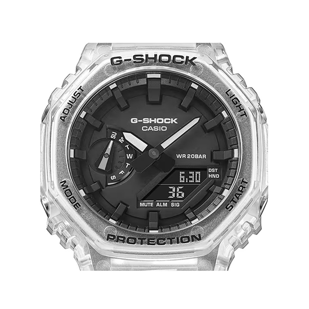 Casio G- Shock ANALOG-DIGITAL Watch GA-2100 SERIES GA-2100SKE-7