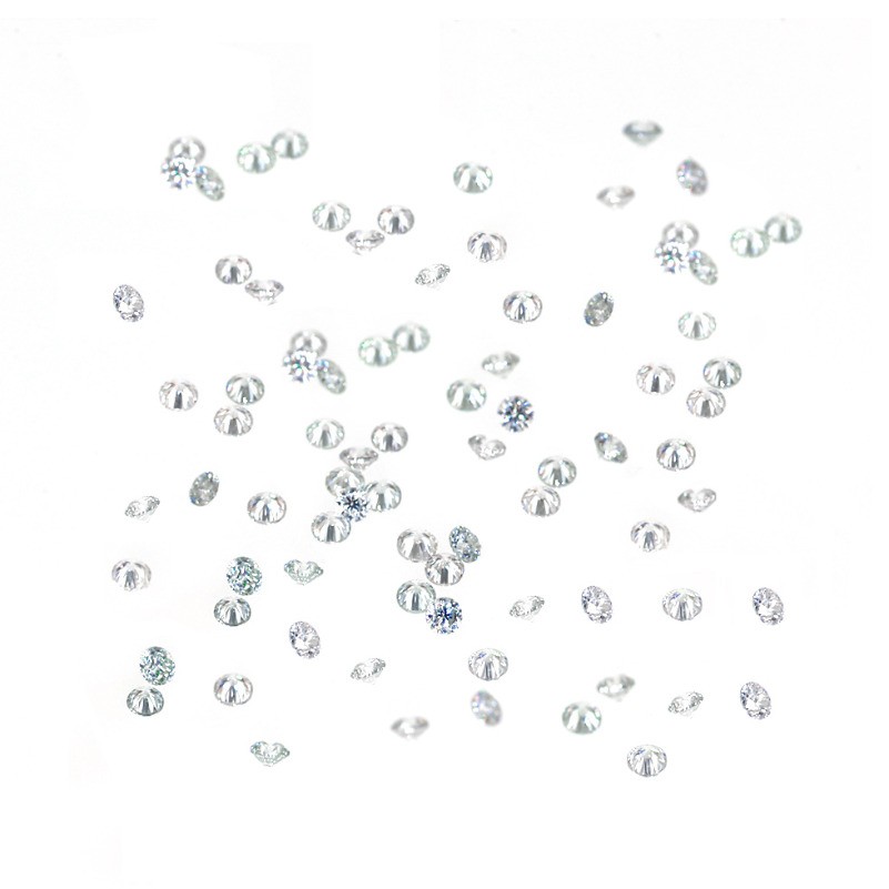 1CT 0.7~3.0mm Moissanite Loose Stones D Colorless VVS1 Clarity & Excellent Cut
