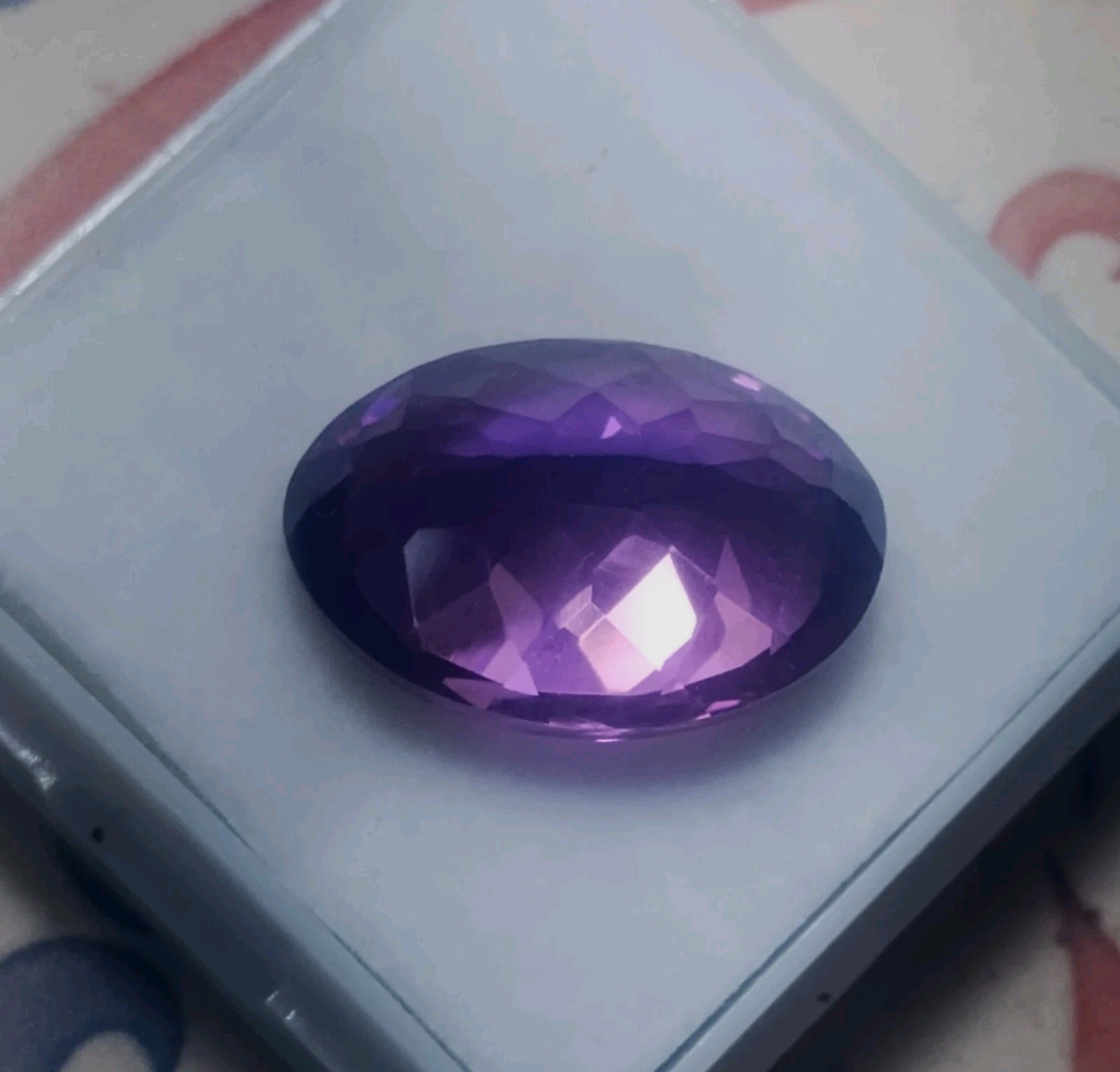 11.15CT Flawless Natural Purple Pink Sapphire Excellent Oval Cut 15.1×10.1×7.1mm