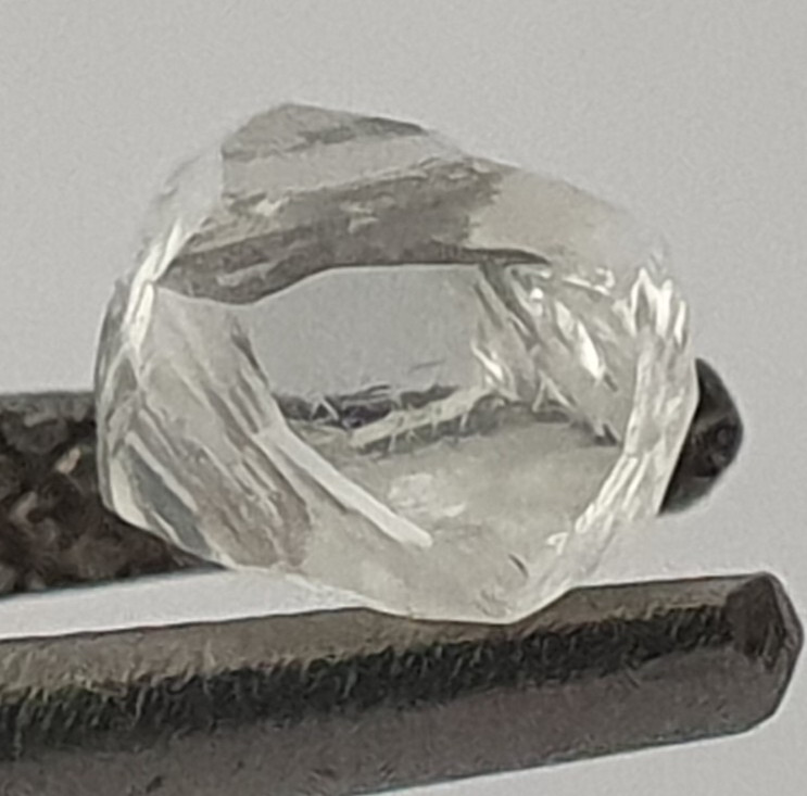 0.62 ct. Natural Flawless Raw Rough Diamond – Color H – 360° VIDEO – YL2599