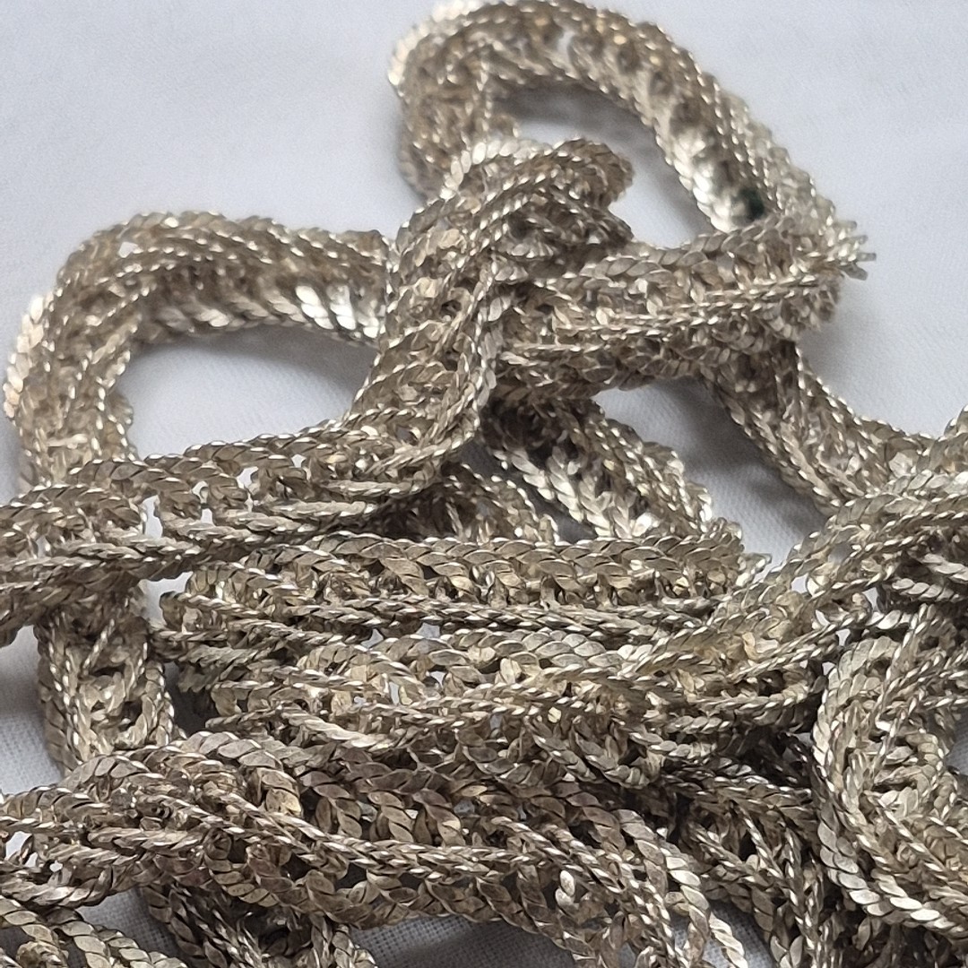 Vintage Guatemala Wedding 72 Inch Infinity Love Necklace