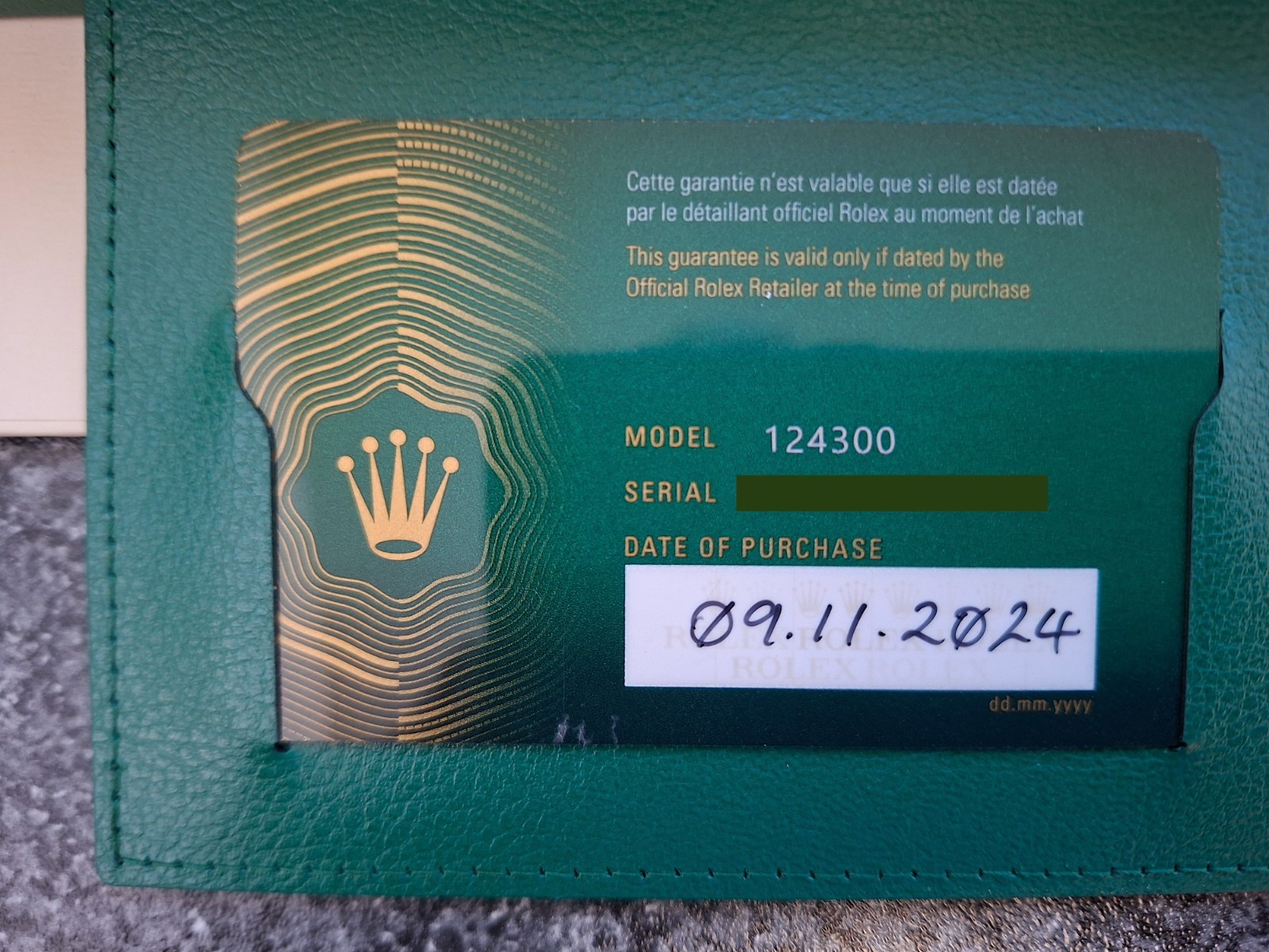Rolex Genuine Oyster Perpetual 41 Celebration Dial Full Set in Stickers