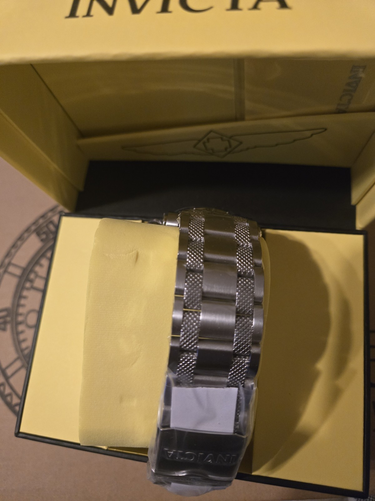 Invicta Coalition Forces Night Hawk Men’s Watch – 52mm, Steel (49091)