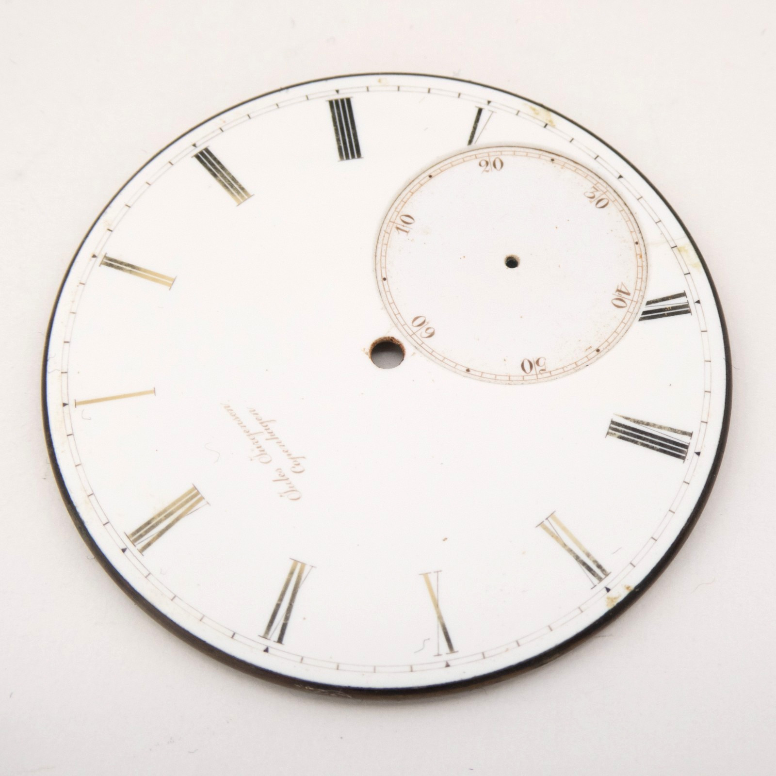 Jules Jurgensen 43 x 10.2 mm Minute Repeater Antique Pocket Watch Movement