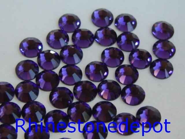 SS12 PURPLE VELVET Preciosa Maxima Rhinestones 144 pcs