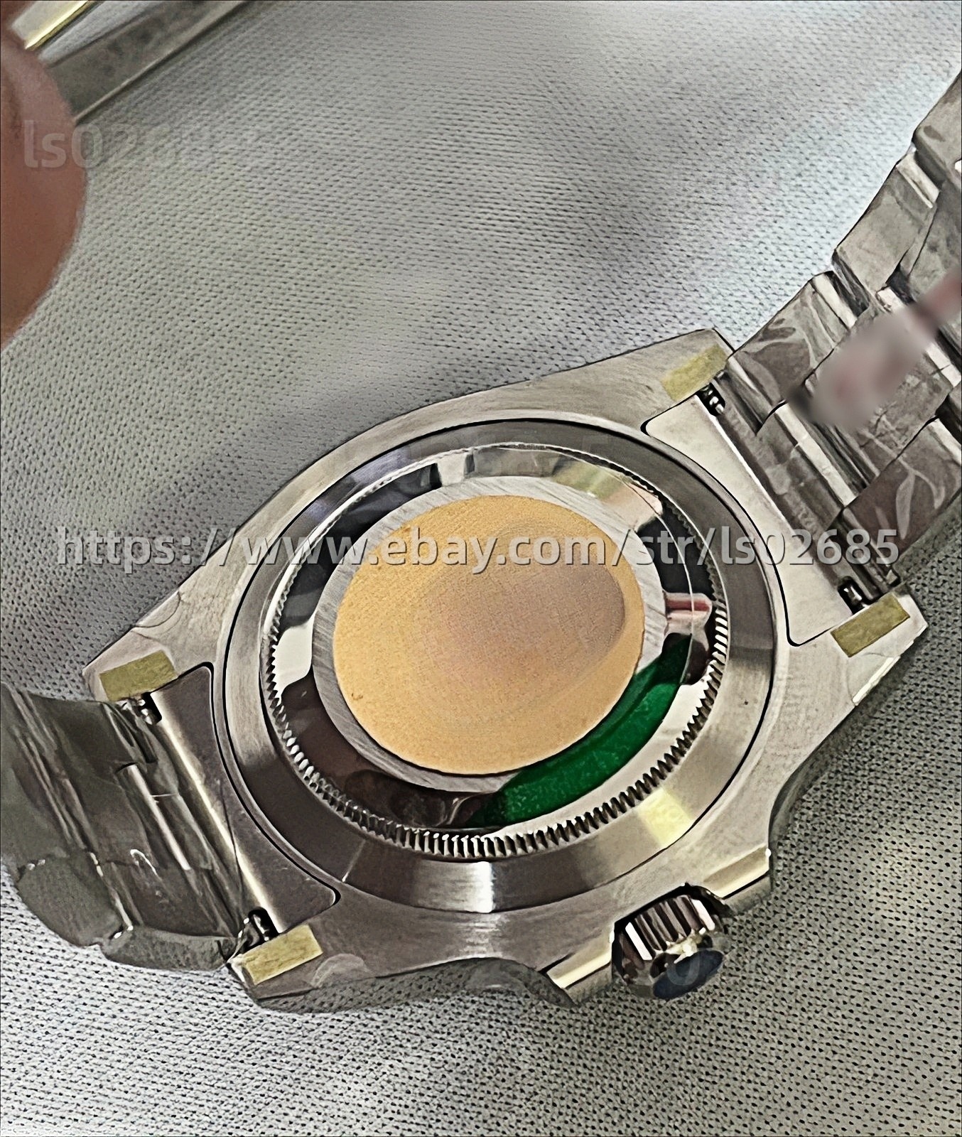 40mm Stainless Steel Watch Case With Band Kit For 2824 3135