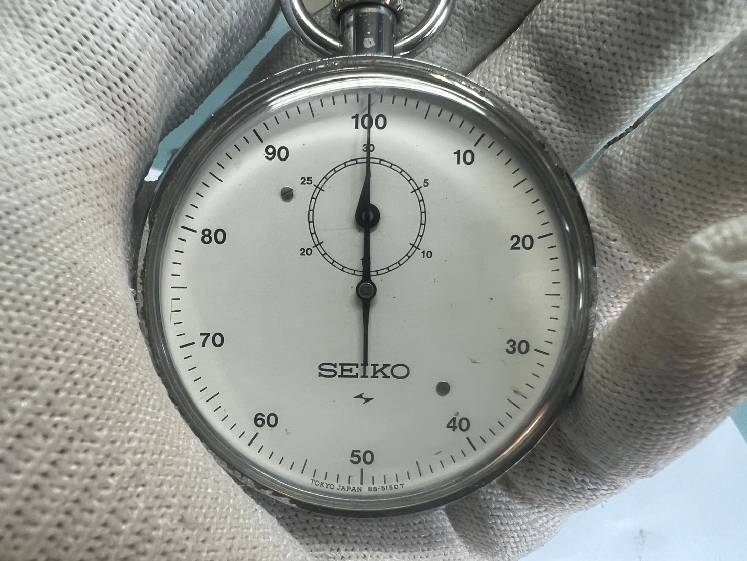 77. Seiko stopwatch running 88-5150 T Tokyo Japan