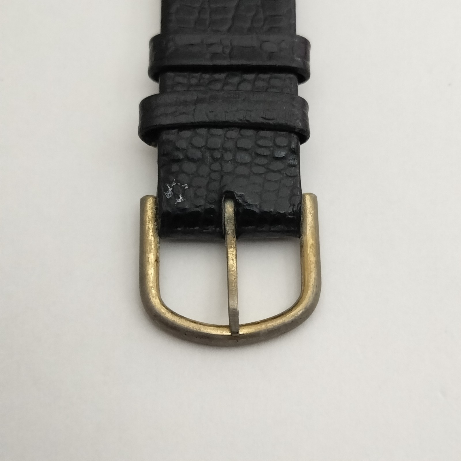 Claude Bernard Swiss Made Watch ETA 955.414 Date Black Gold Luxury Extra Strap