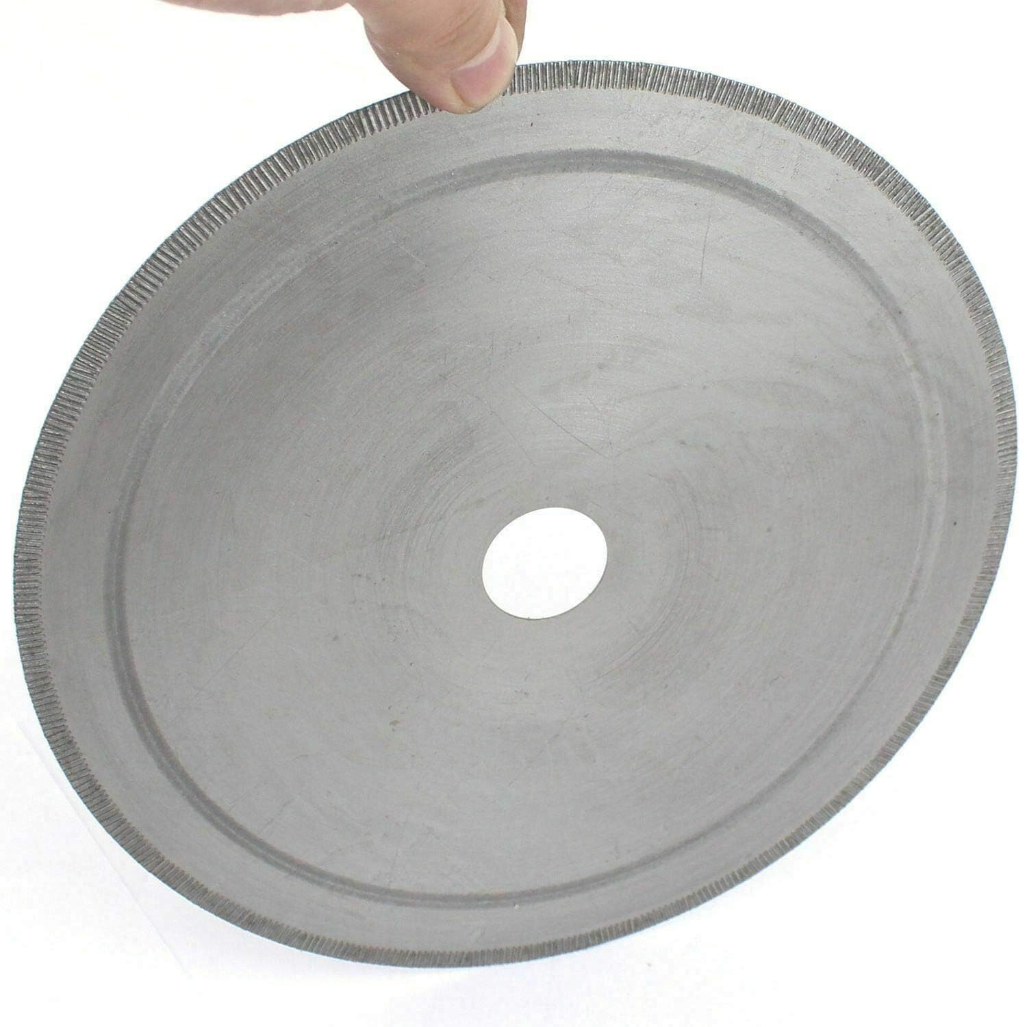 6-10″ inch 150-250mm Diamond Lapidary Saw Blade Notched Thin Rim Tools for Stone