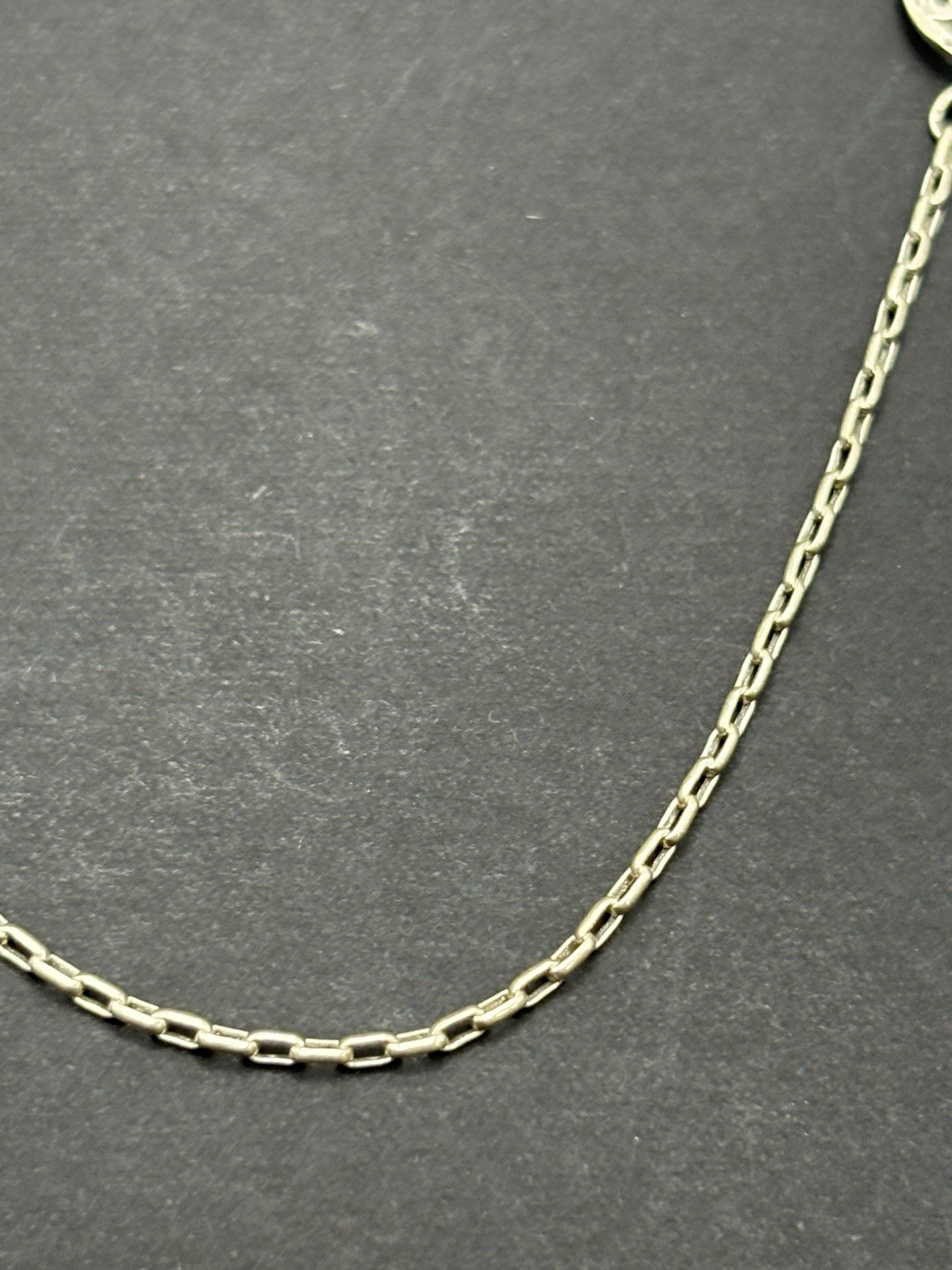 Silpada 34″ Sterling Silver Station Necklace 925 7 Grams G7