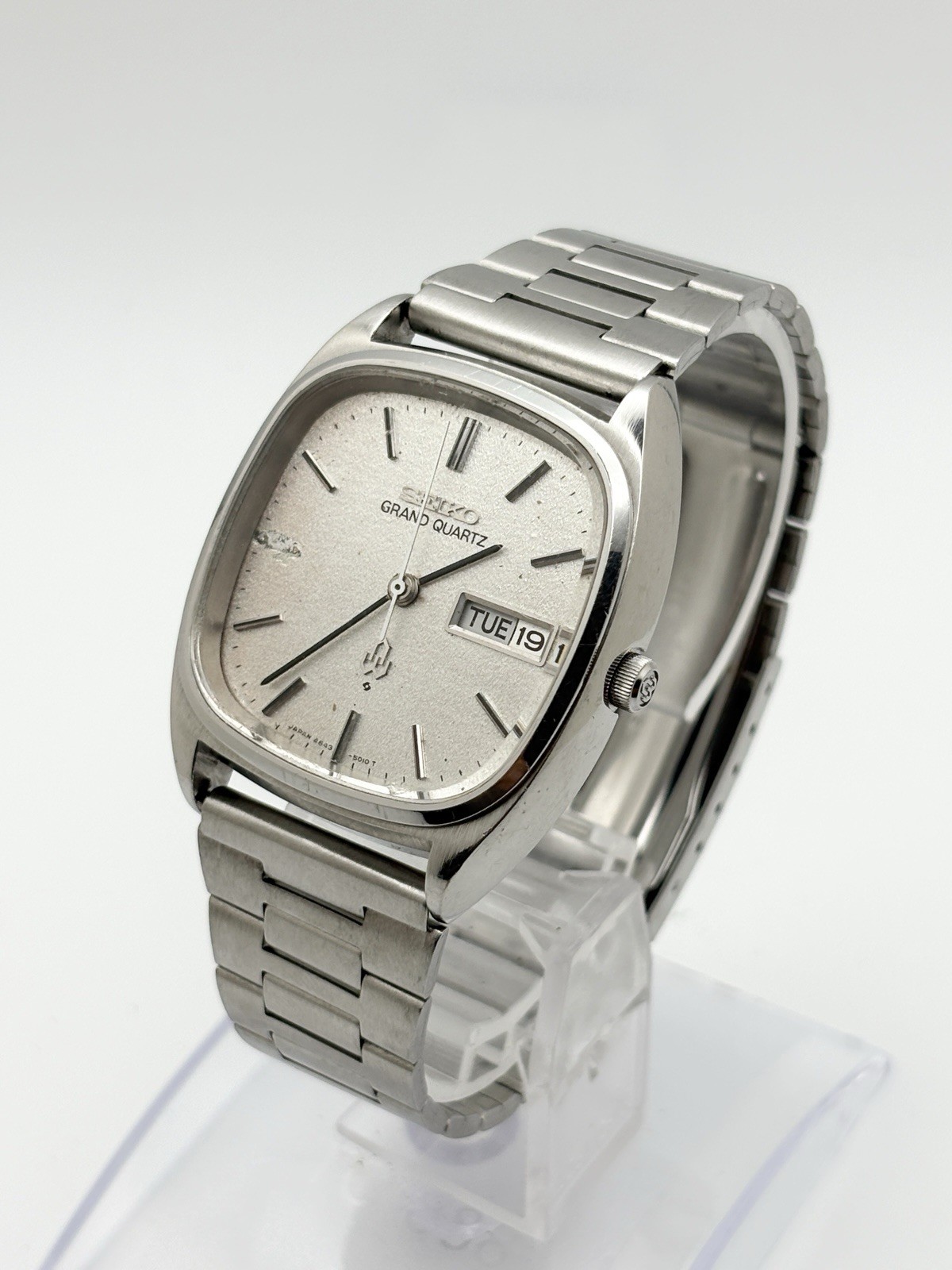 vintage Seiko Grand Quartz wristwatch Cal. 484S-5011