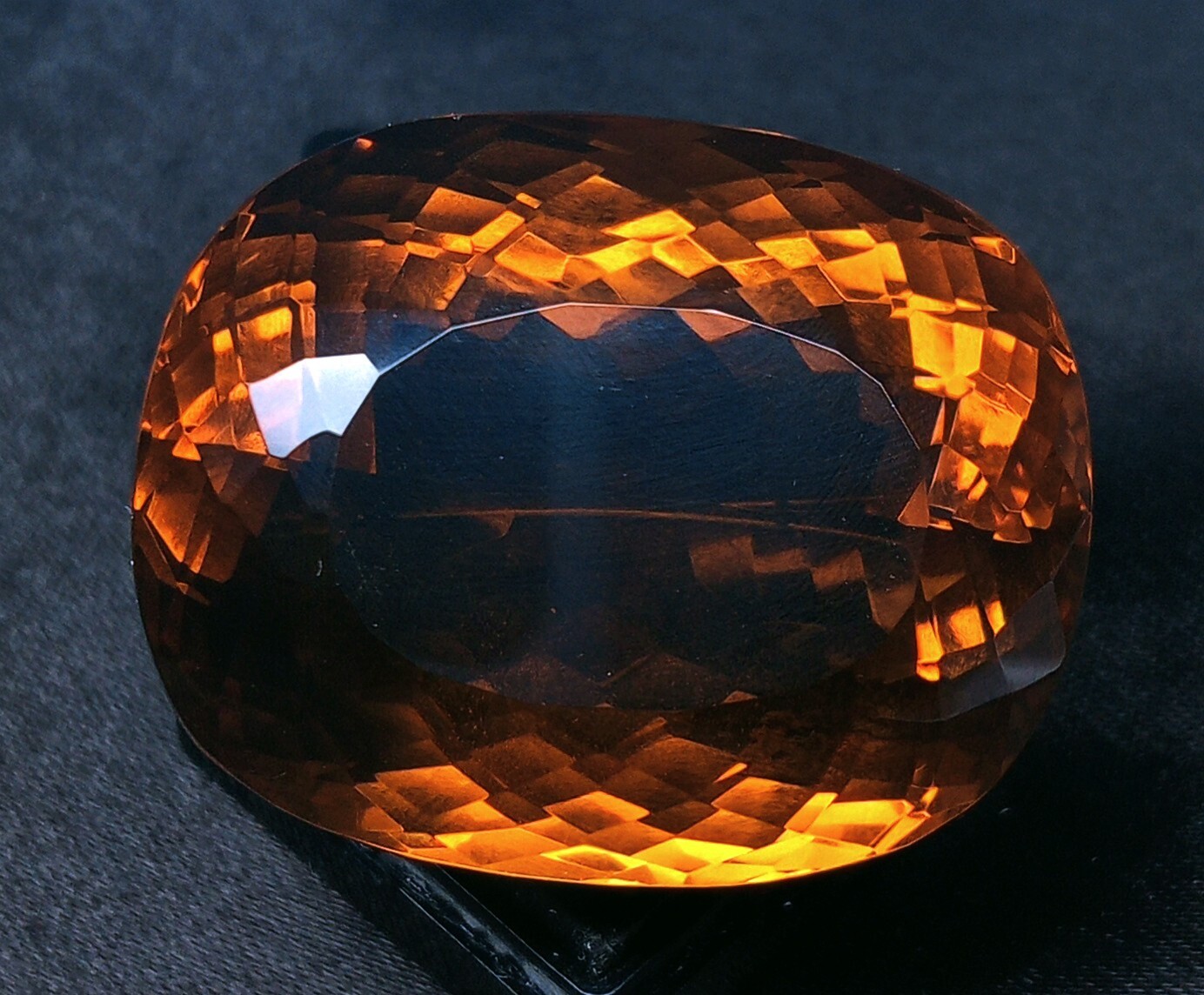 Natural Imperial Topaz Cushion Cut 218-220 Ct EGL Certified Loose Gemstone KH207