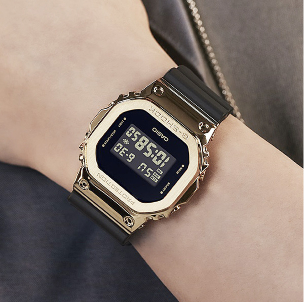 [CASIO] G-SHOCK GMW-B5000-1JF Full Metal Silver Bluetooth Watch Japan New