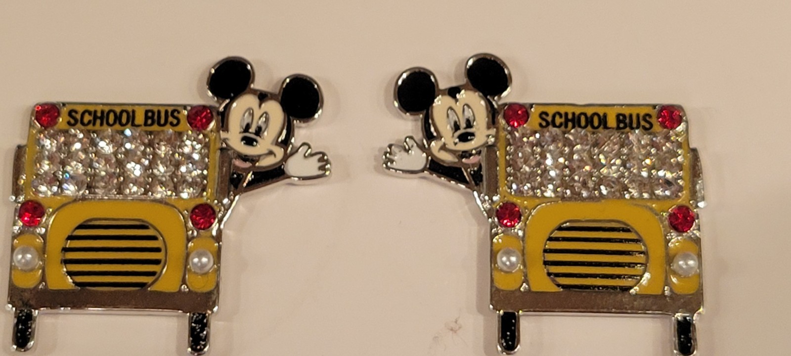 Disney Mickey Mouse Earrings Teacher School Bus Driver Gift Baublebar NIB