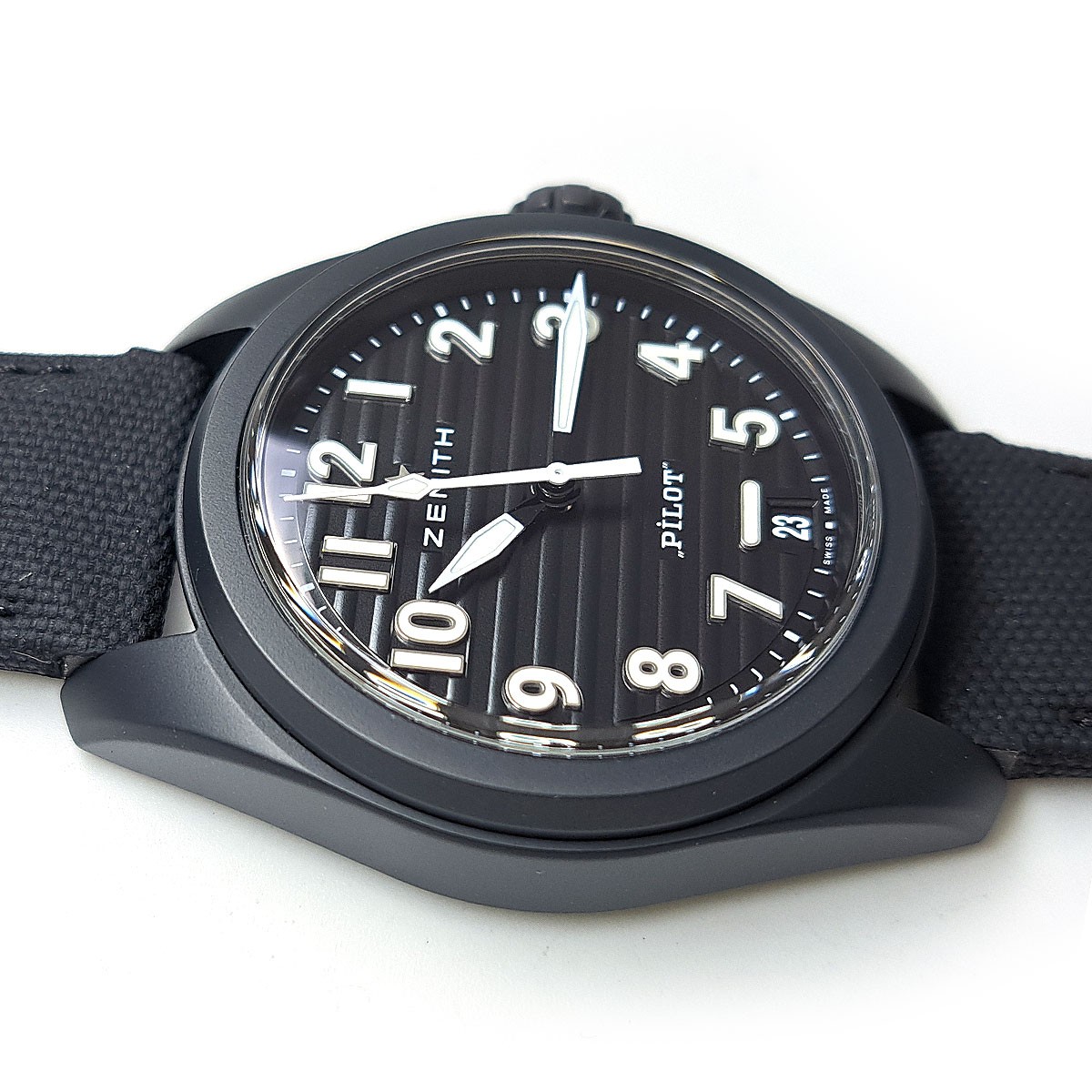 ZENITH 49.4000.3620/21.I001 Black Case Size 40mm Men’s Used Watch #71015