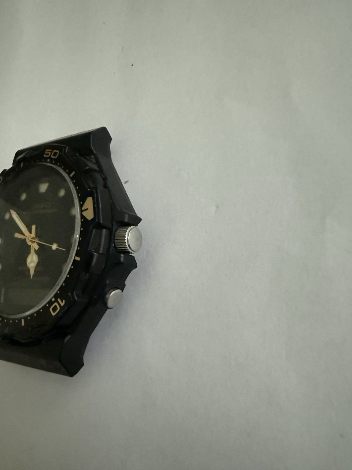 Vintage Casio AQ-130BW Ana-Digi Watch Module 1320 – Digital Works – For Parts