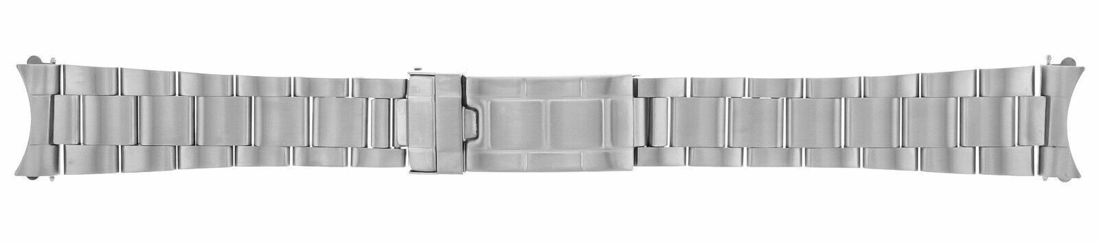 20MM OYSTER BAND FOR 40MM ROLEX EXPLORER II 2 16570 FIT FAT SPRING BAR FLIP LOCK