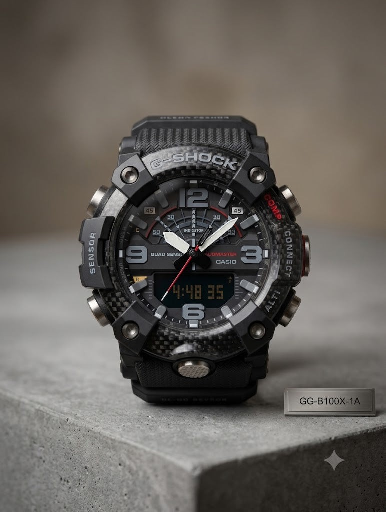 Casio G-Shock GG-B100X-1A Master of G Mudmaster – Open Box (Good)