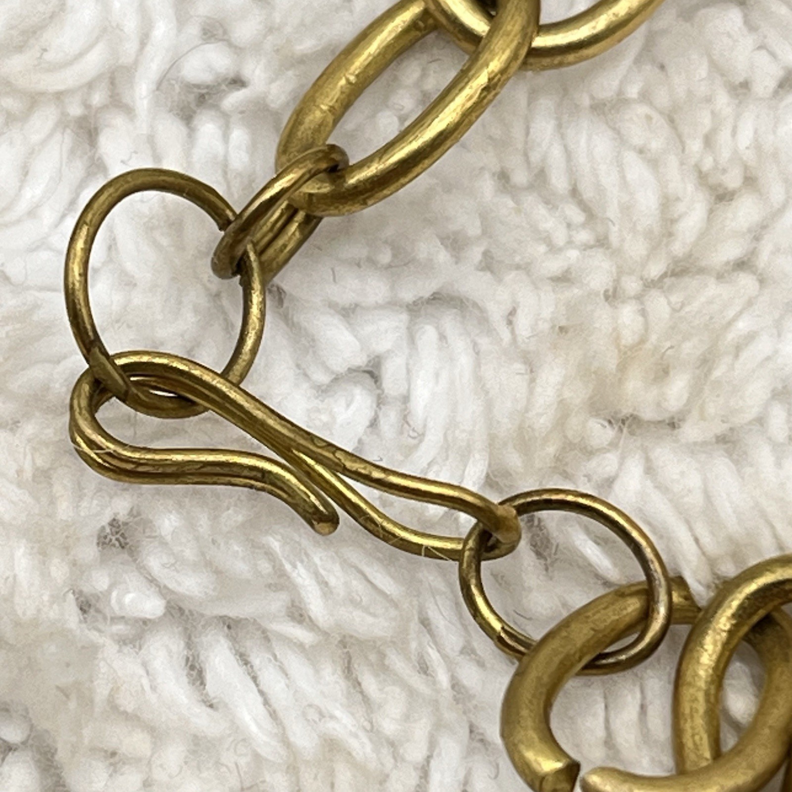 Fetish Charm Necklace Elephant Ethnic Boho 28″