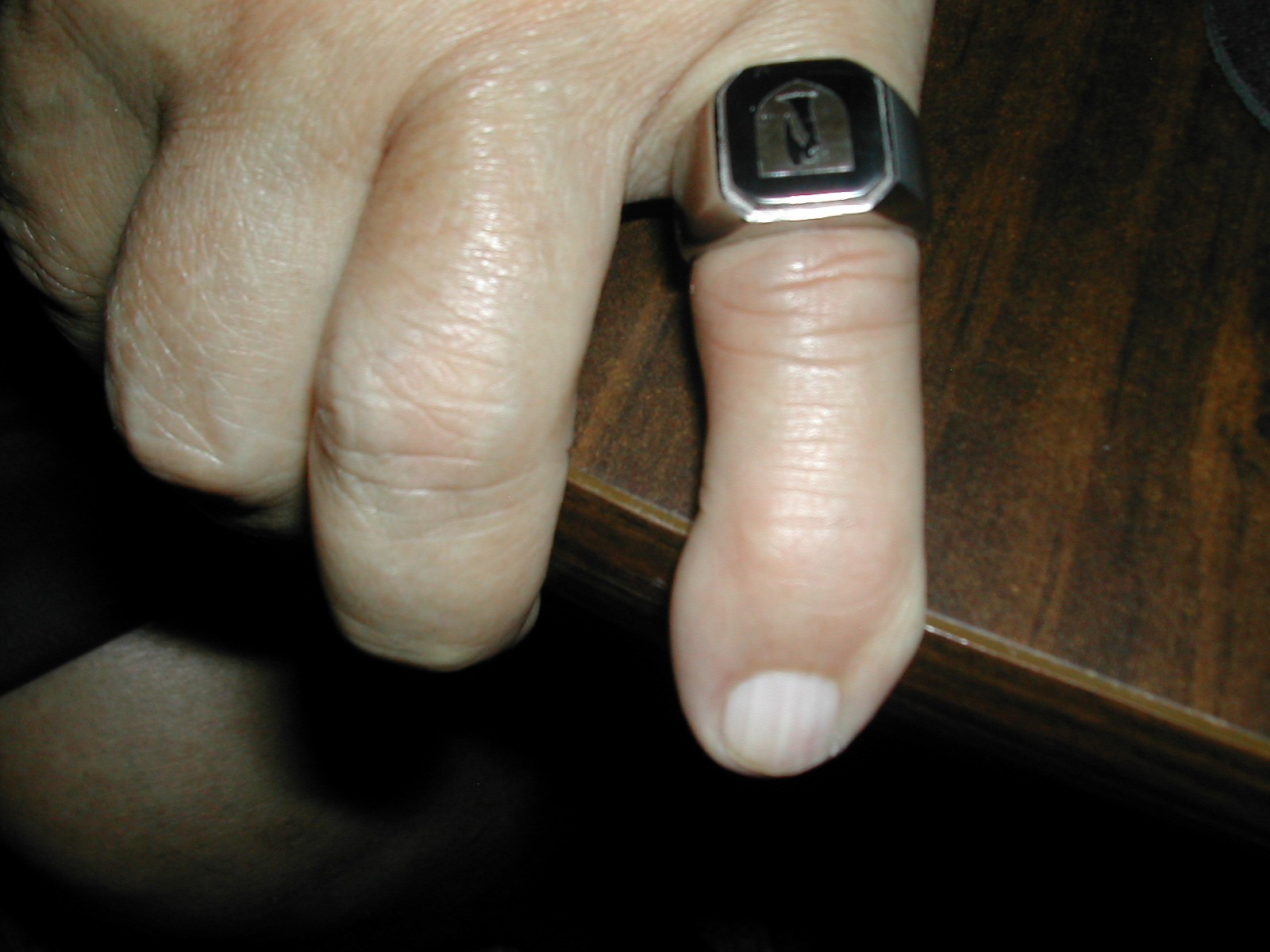 Stainless Steel Divinity Coat of Arms Shield Mens Square Biker Style Siguel Ring