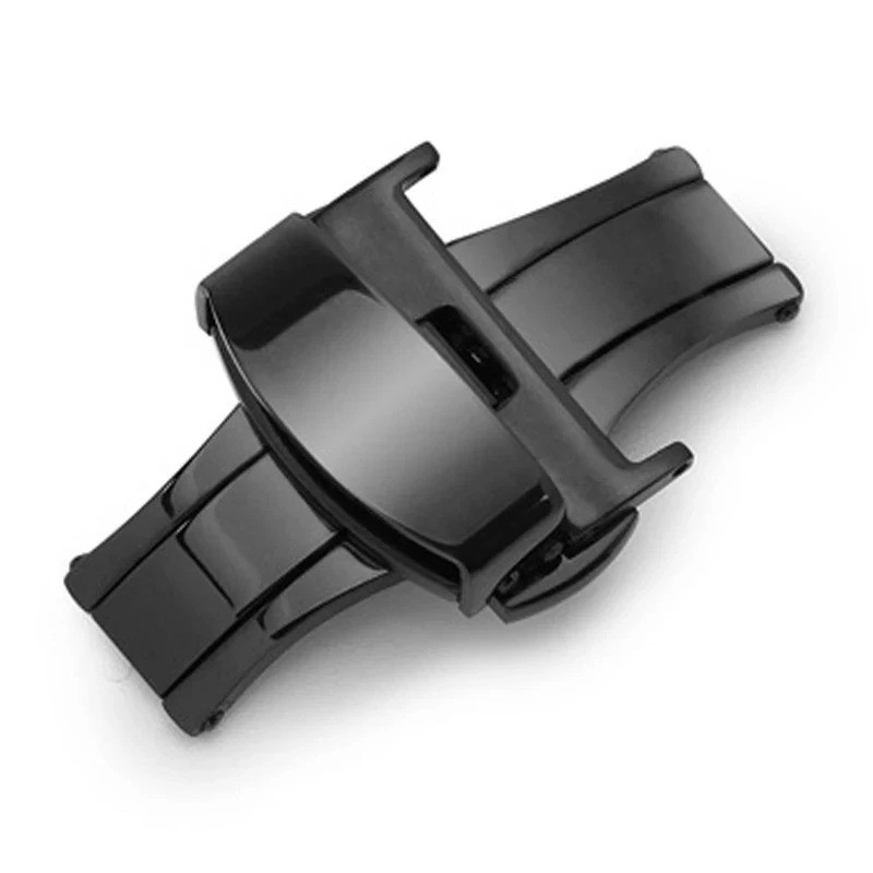 Stainless Steel Watch Band Clasp – Butterfly Deployment Buckle 16-22mm Strap