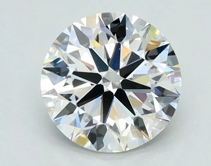 Lab Grown 5.10 Carat Round F Color VS2 Clarity STONE IGI Certified CVD DIAMOND
