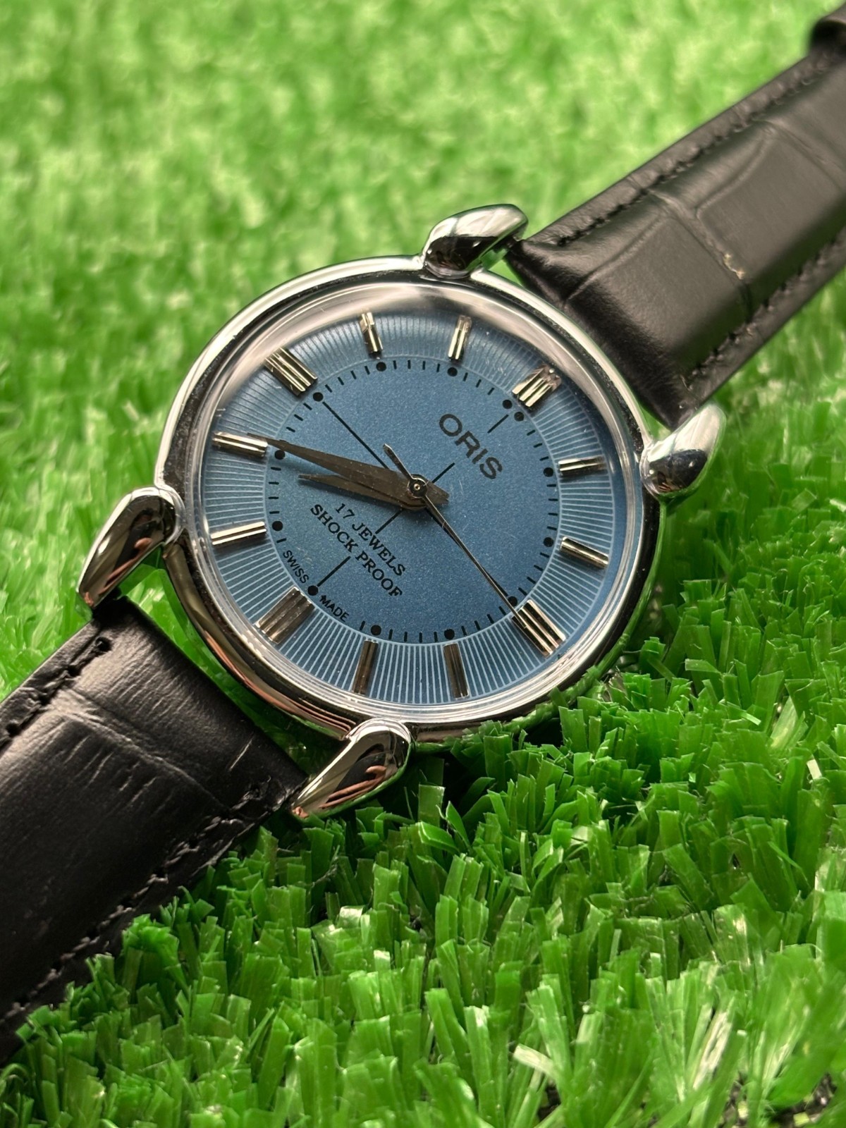 Vintage Oris || 17 Jewels | Skyblue Dial || Mint Condition || Swiss Made