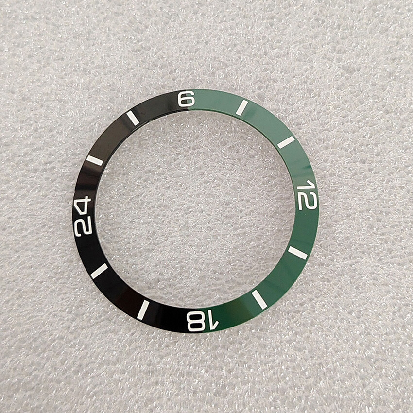 38MM Two-color Bevelled Ceramic Bezel Watch Insert Ring Inside Diameter 30.5MM