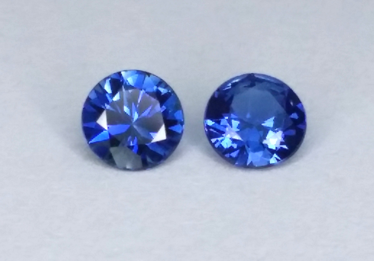 🔷 Blue Sapphire Natural 4mm Round Cut 🔷